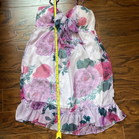 🆕 Absolutely cute strap floral boho dress in size L - Picture 8 of 9